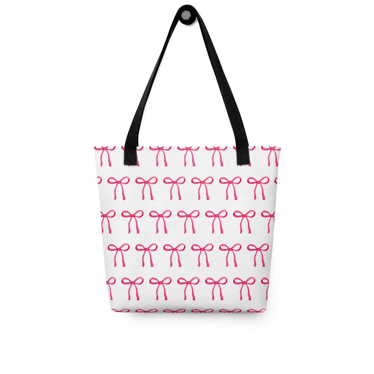 Magenta Ribbon Bow - Tote bag