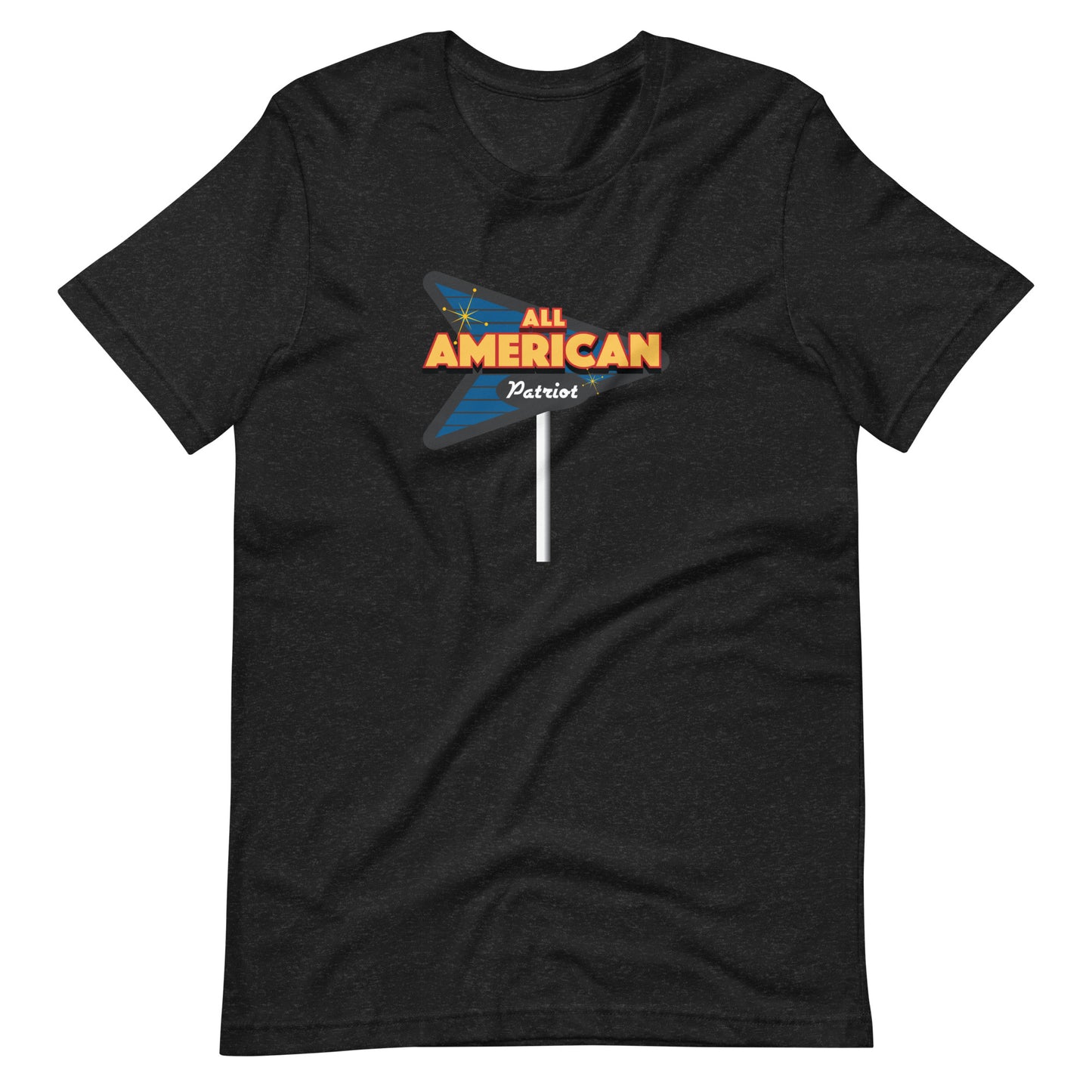 All American Retro Sign- Unisex t-shirt
