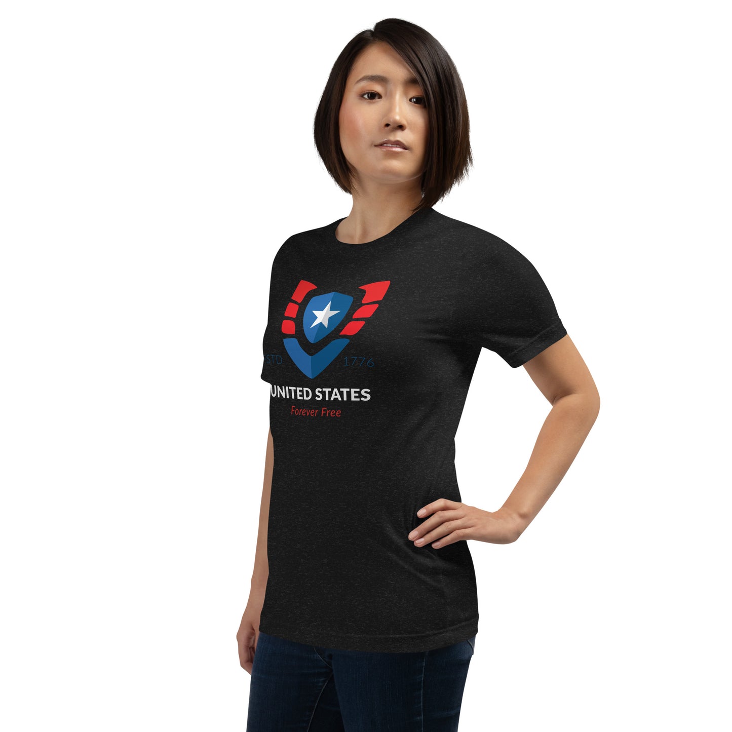 United States Forever Free 1776- Unisex t-shirt