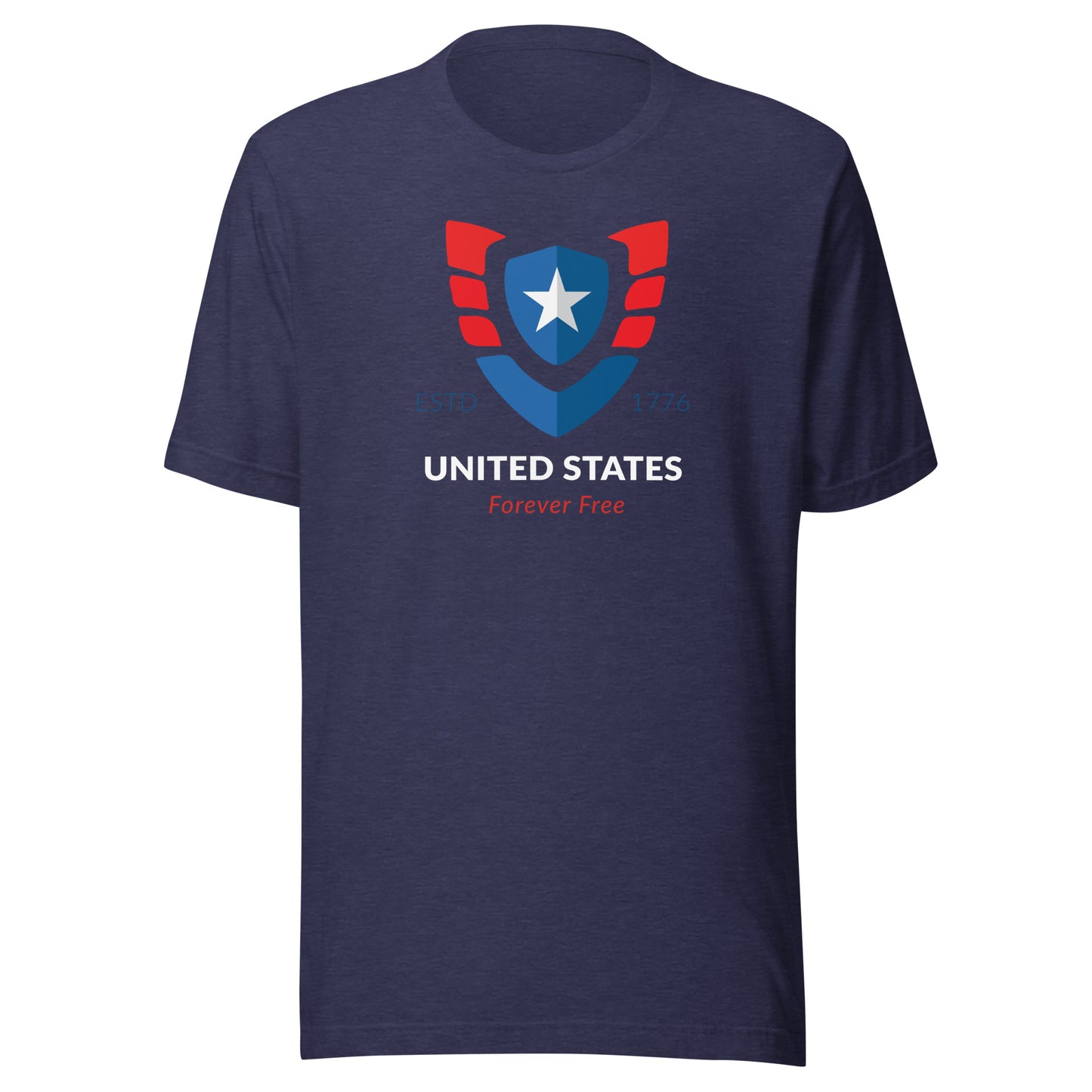 United States Forever Free 1776- Unisex t-shirt