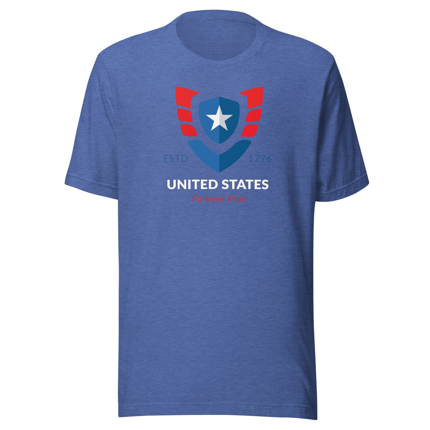 United States Forever Free 1776- Unisex t-shirt