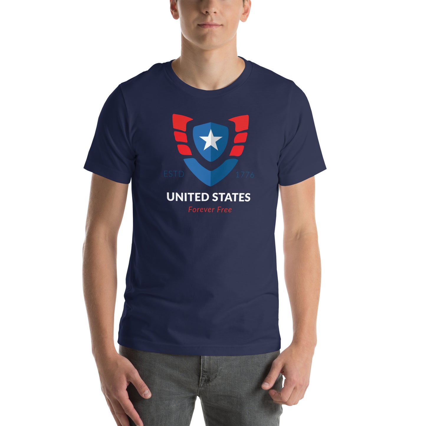 United States Forever Free 1776- Unisex t-shirt