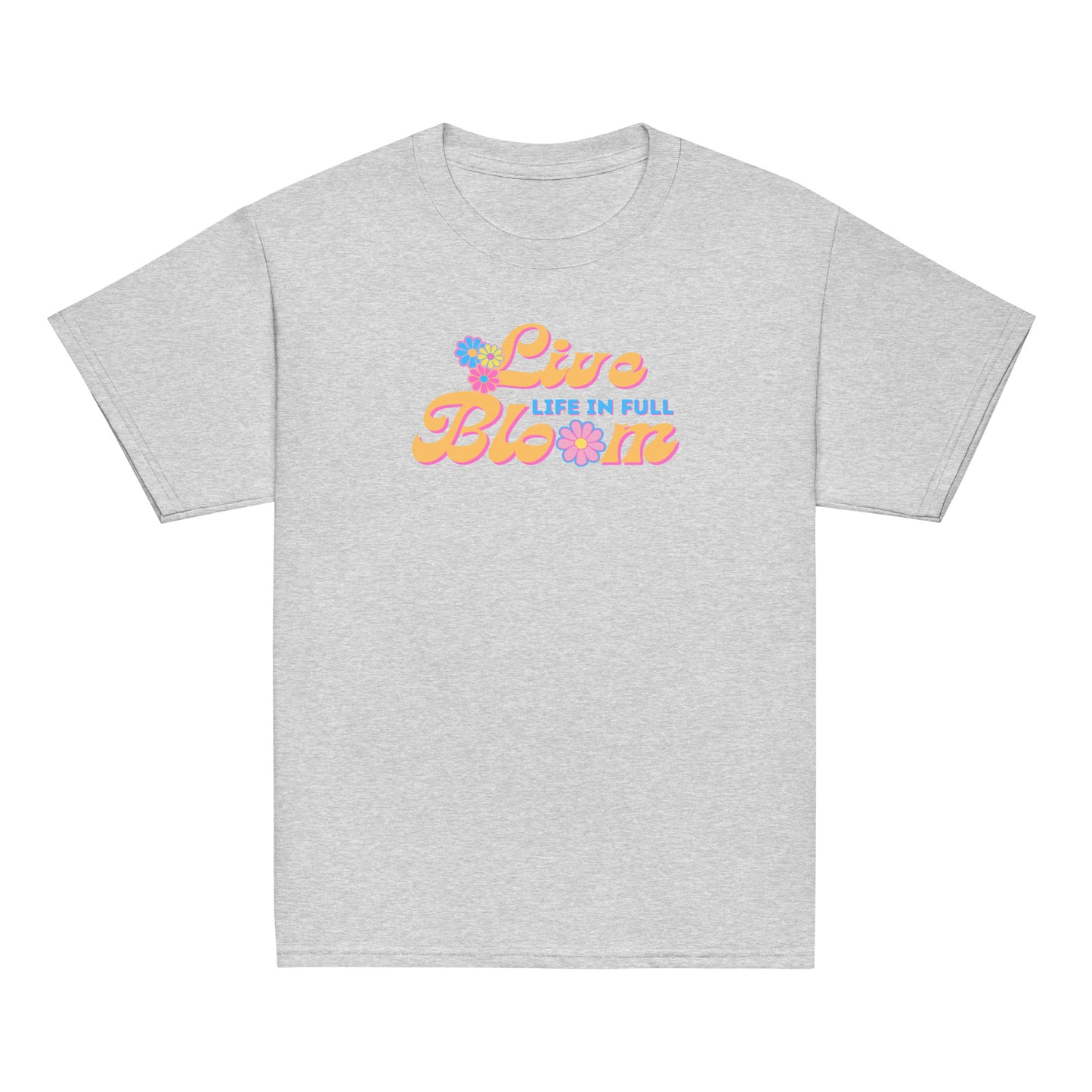 Live Life In Full Bloom - Youth classic tee
