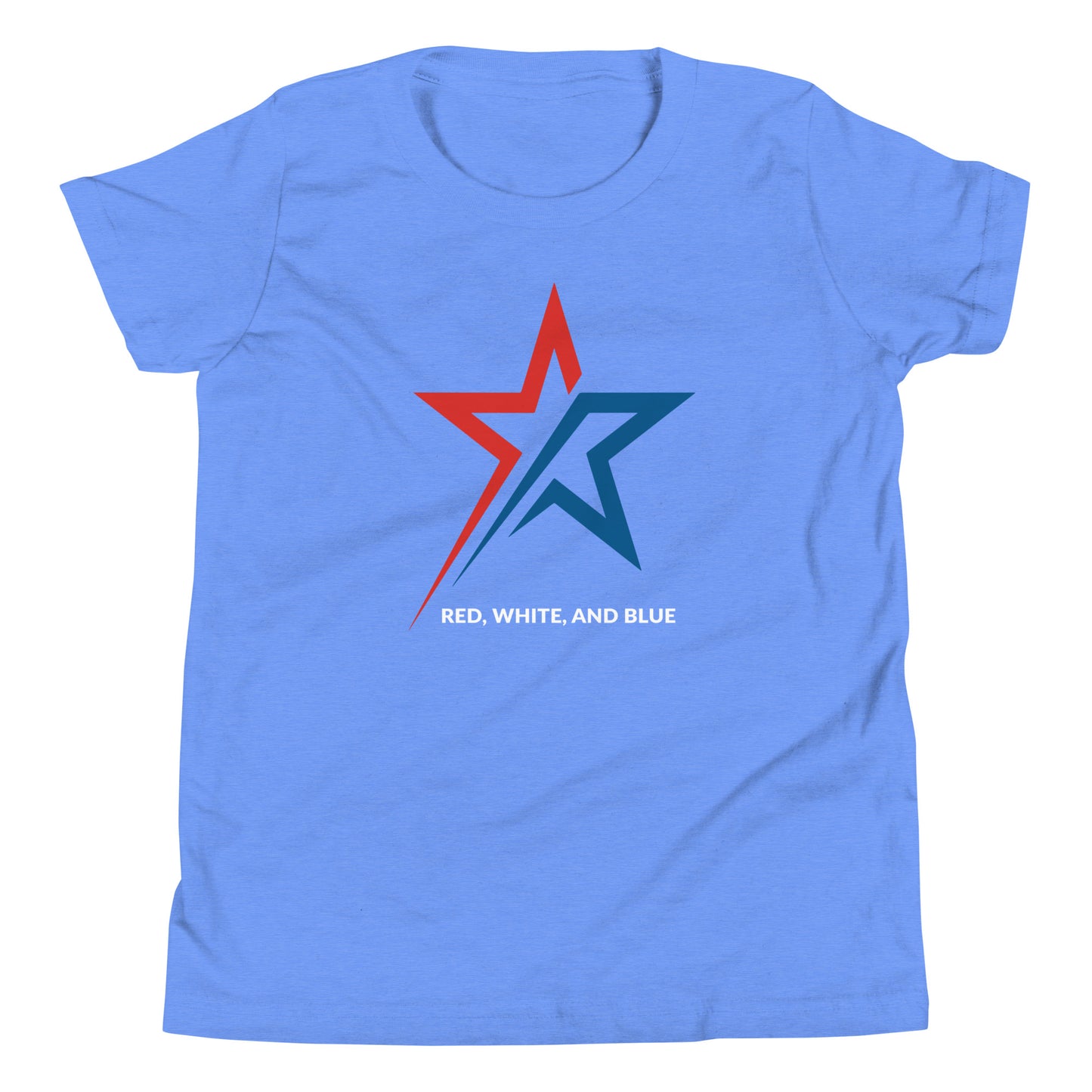 Red, White & Blue- Youth Short Sleeve T-Shirt