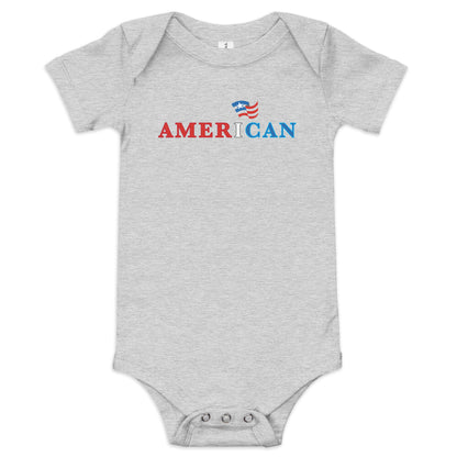 Amer-I-Can- Baby short sleeve one piece