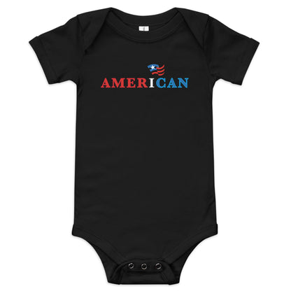 Amer-I-Can- Baby short sleeve one piece