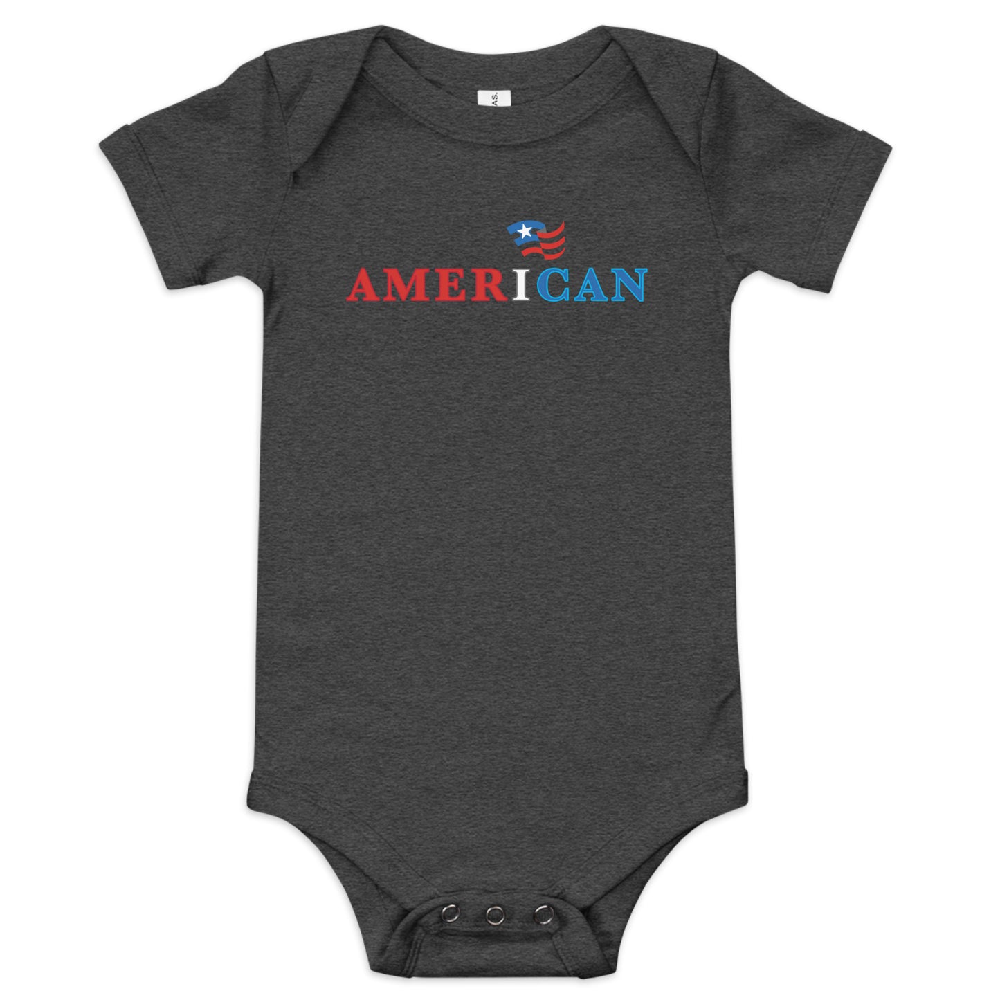 Amer-I-Can- Baby short sleeve one piece