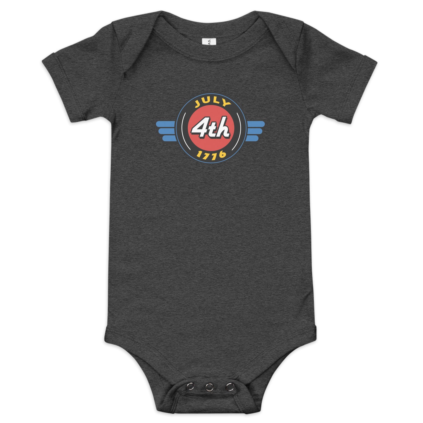 July 4th 1776- Baby short sleeve one piece