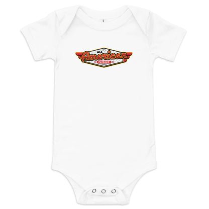 American Patriot- Baby short sleeve one piece