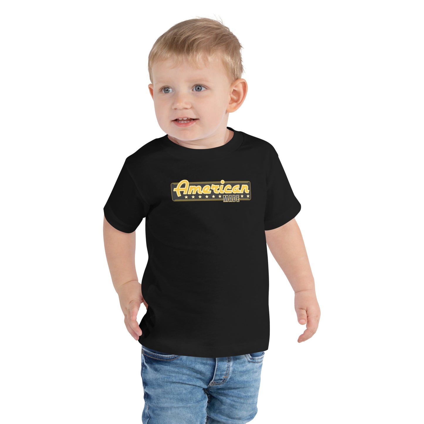 American Made- Toddler Short Sleeve Tee