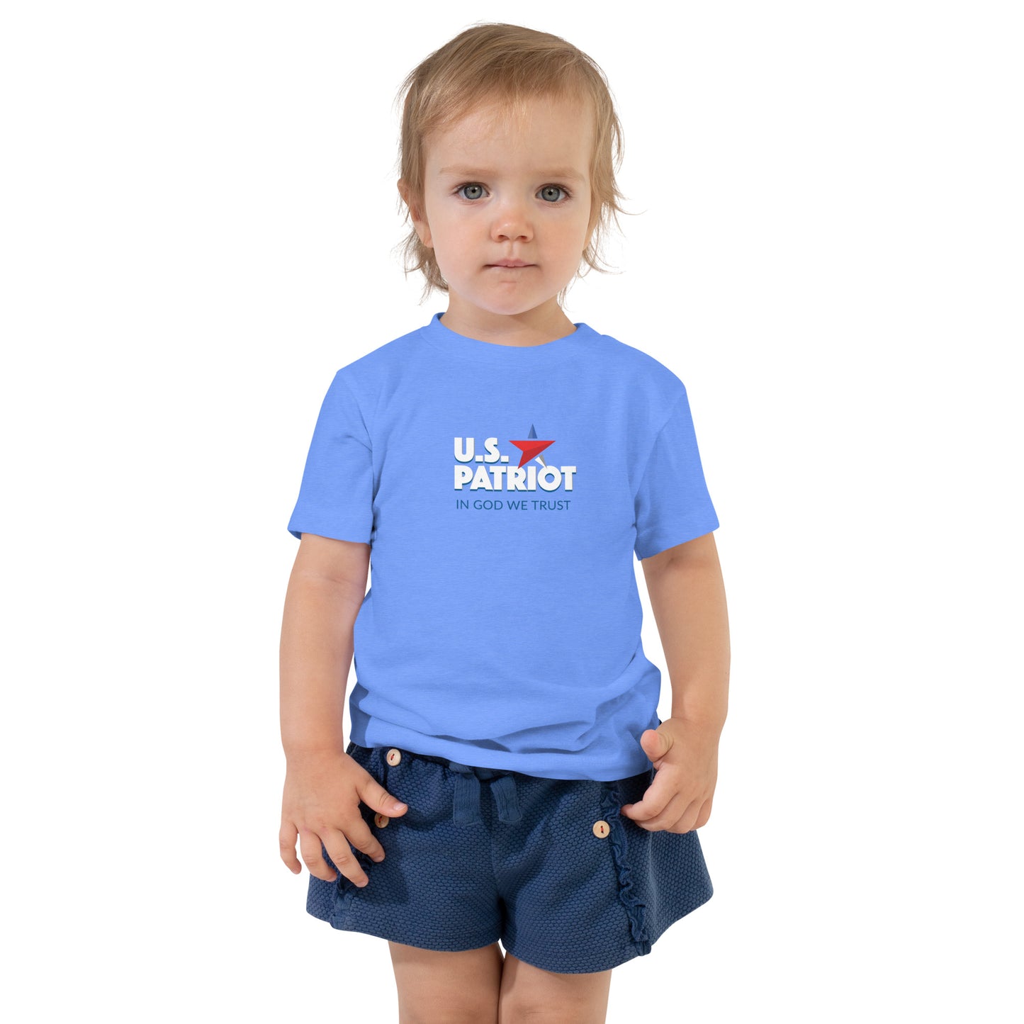 U.S Patriot- Toddler Short Sleeve Tee