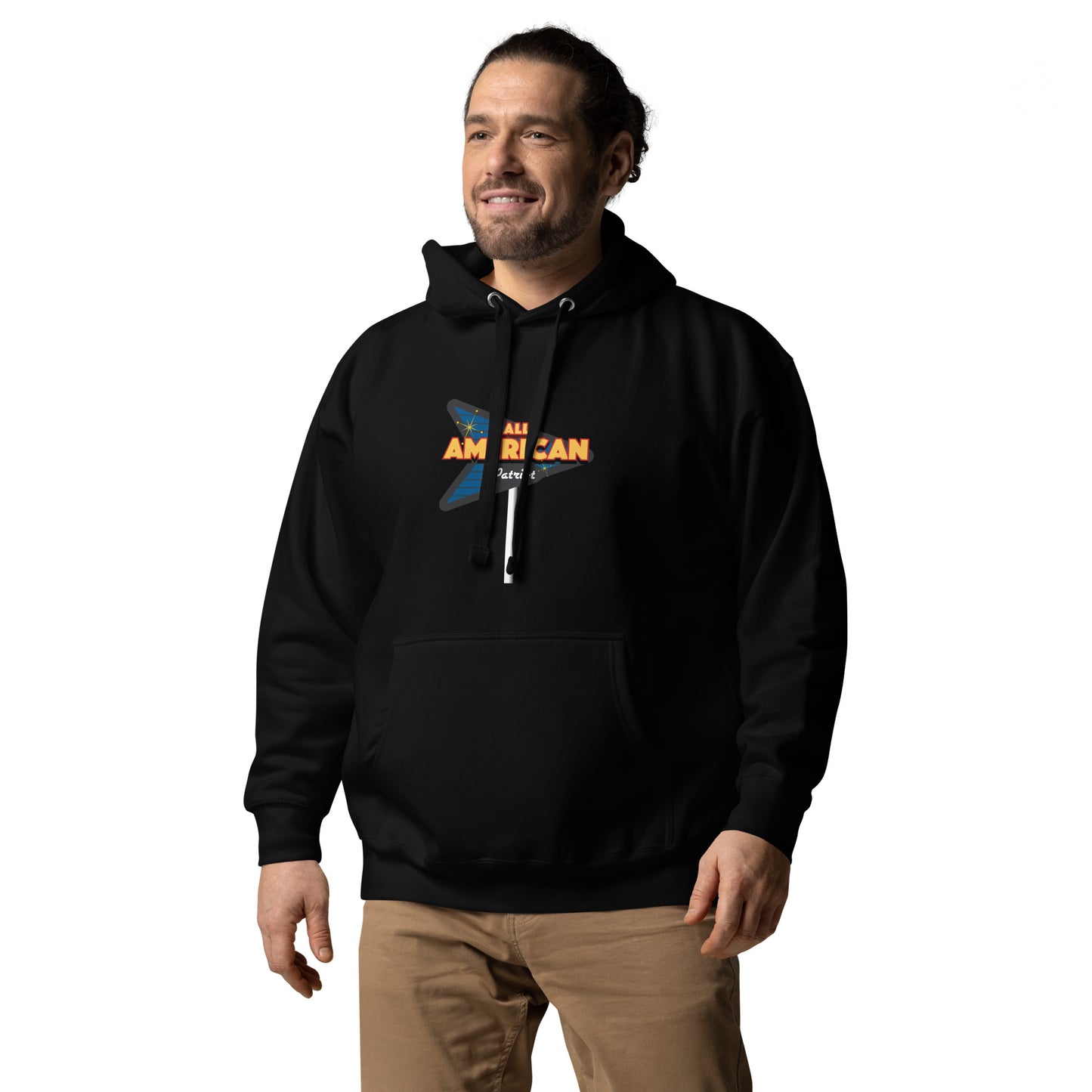 All-American Retro Sign- Unisex Hoodie