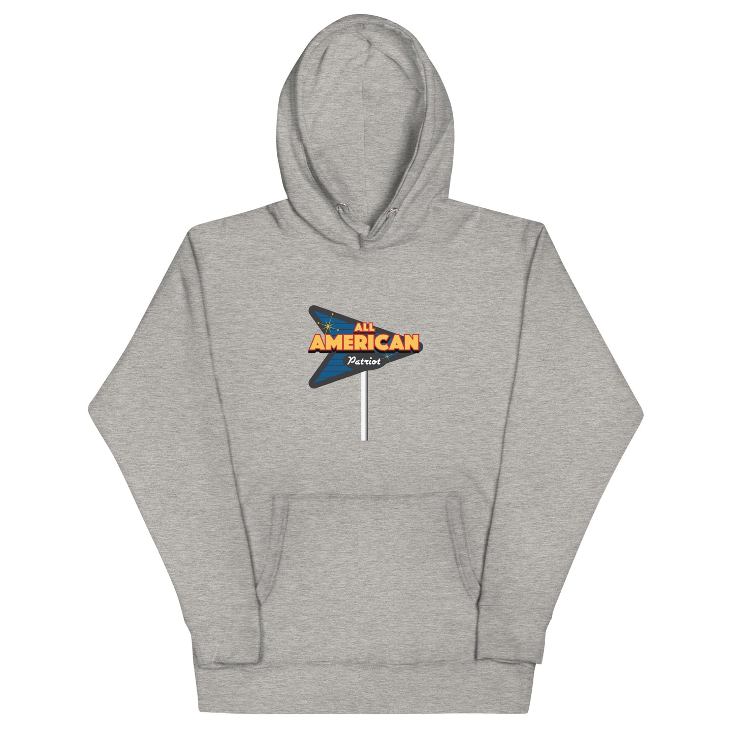 All-American Retro Sign- Unisex Hoodie