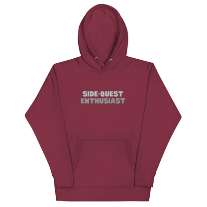 Side-Quest Enthusiast Gray - Unisex Hoodie