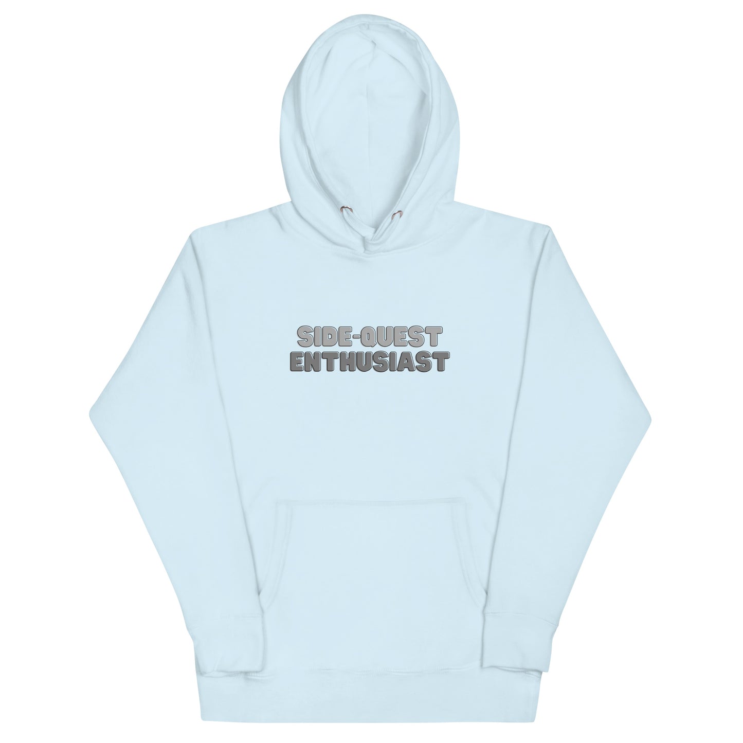 Side-Quest Enthusiast Gray - Unisex Hoodie