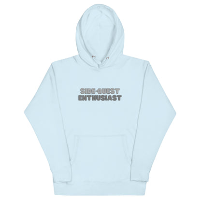 Side-Quest Enthusiast Gray - Unisex Hoodie