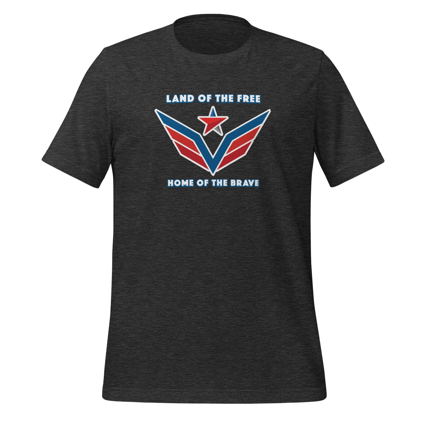 Land of the Free, Home of the Brave Wings- Unisex t-shirt