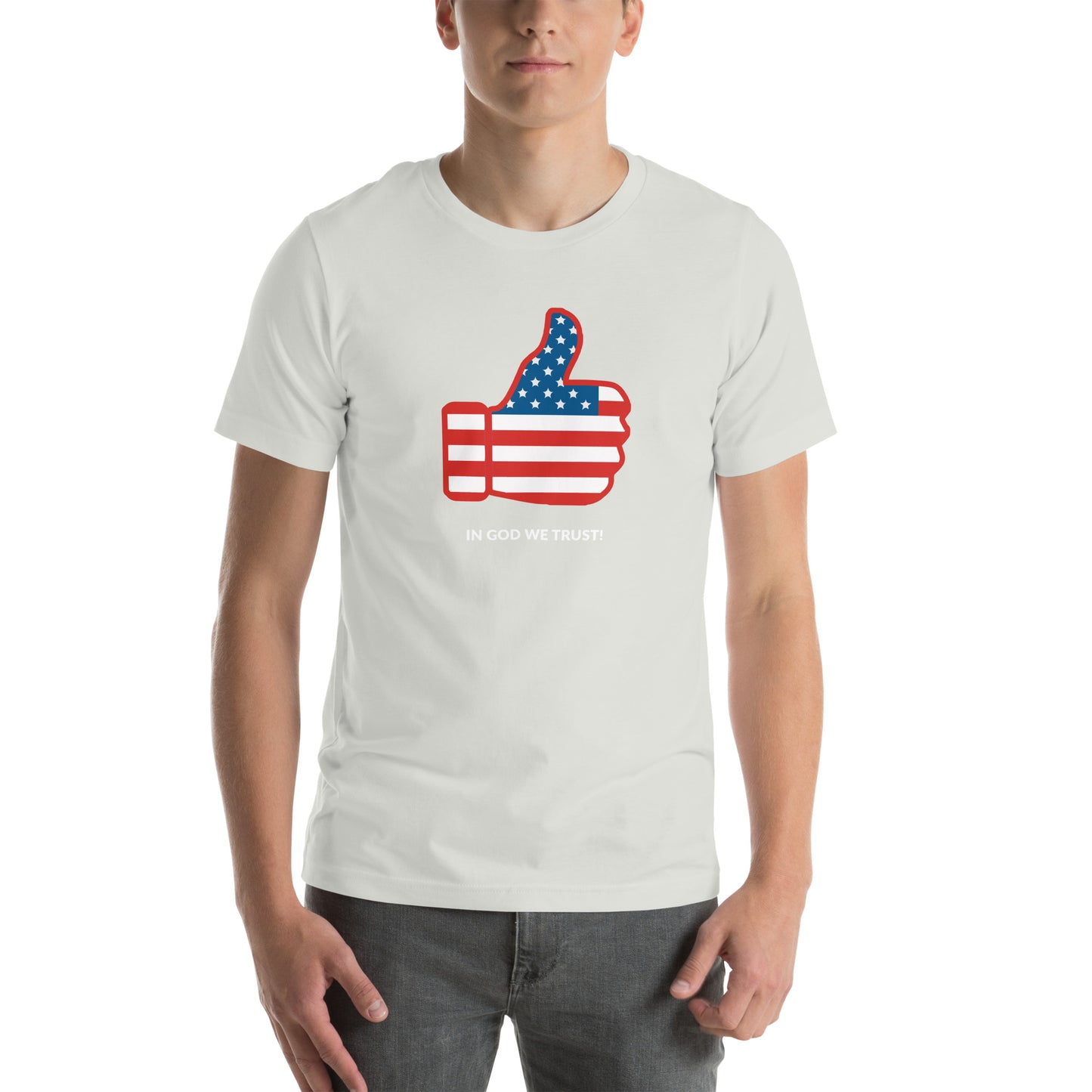 Thumbs Up- In God We Trust- Unisex t-shirt