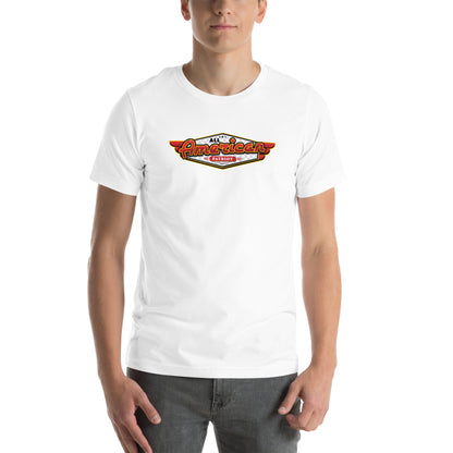 All American Patriot Retro Sign- Unisex t-shirt