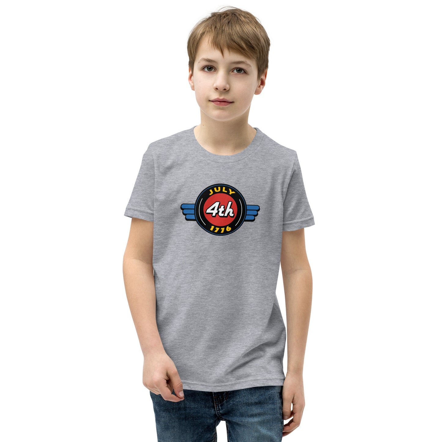 July 4th 1776- Youth Short Sleeve T-Shirt