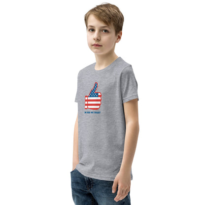 Thumb's Up U.S.A- Youth Short Sleeve T-Shirt