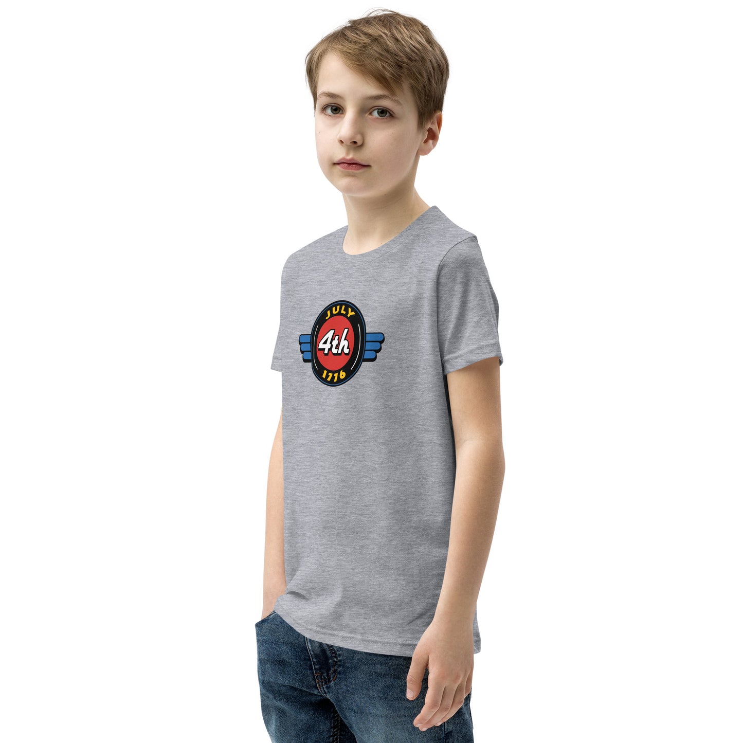 July 4th 1776- Youth Short Sleeve T-Shirt