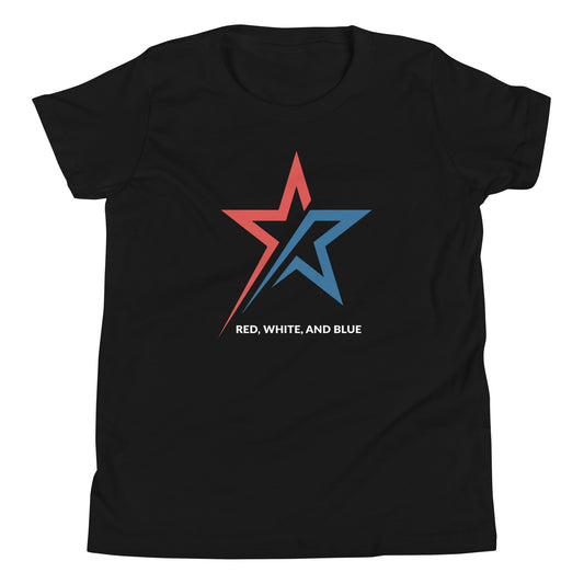 Red, White & Blue- Youth Short Sleeve T-Shirt