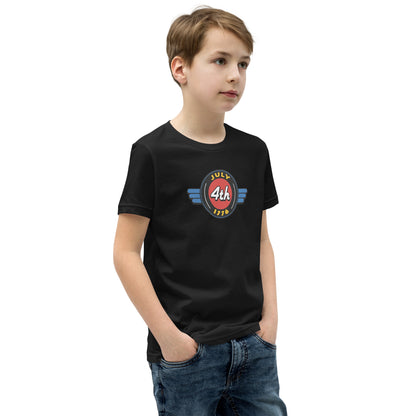 July 4th 1776- Youth Short Sleeve T-Shirt