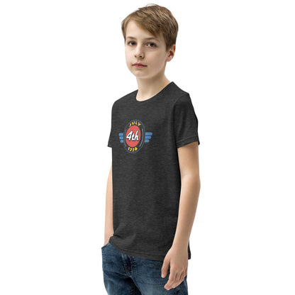 July 4th 1776- Youth Short Sleeve T-Shirt