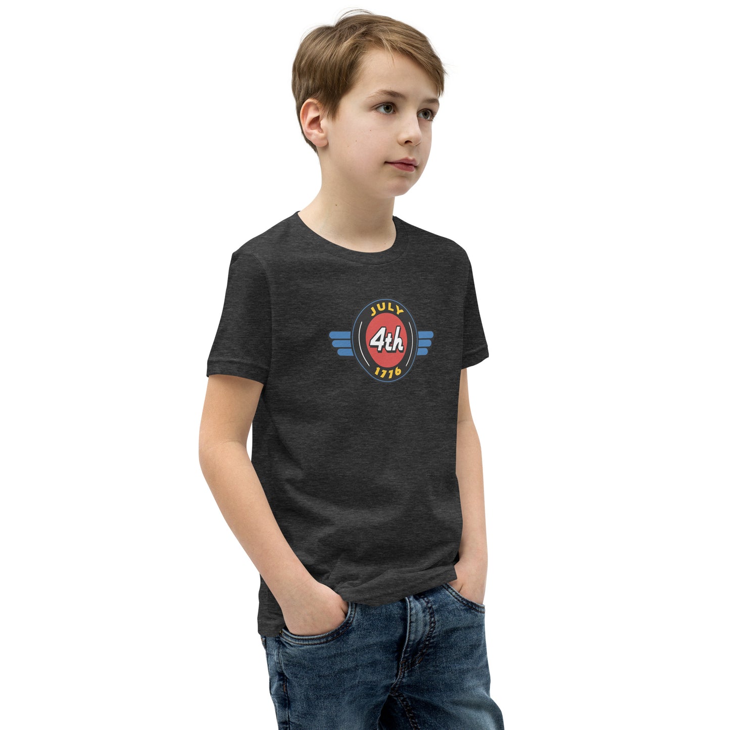 July 4th 1776- Youth Short Sleeve T-Shirt