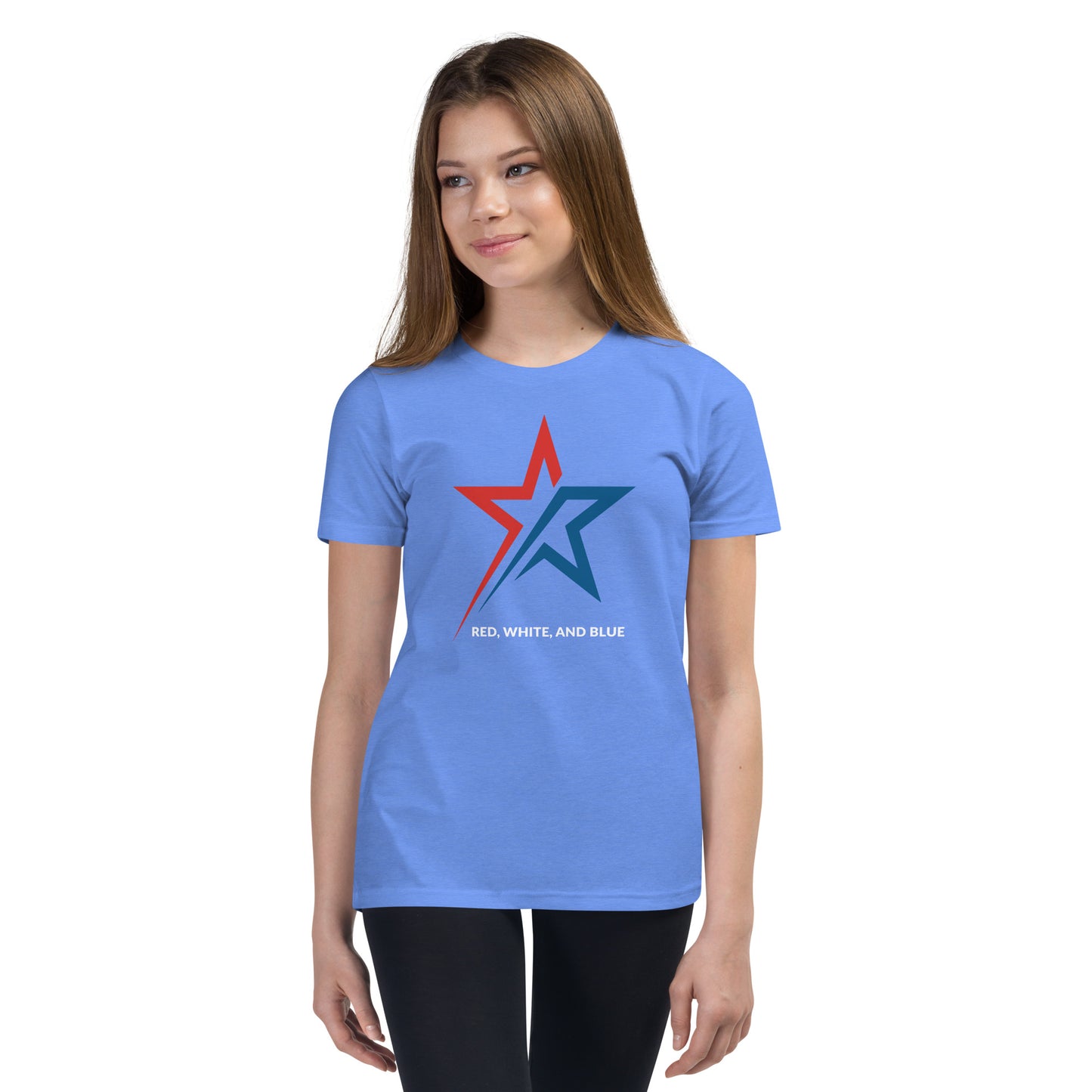 Red, White & Blue- Youth Short Sleeve T-Shirt