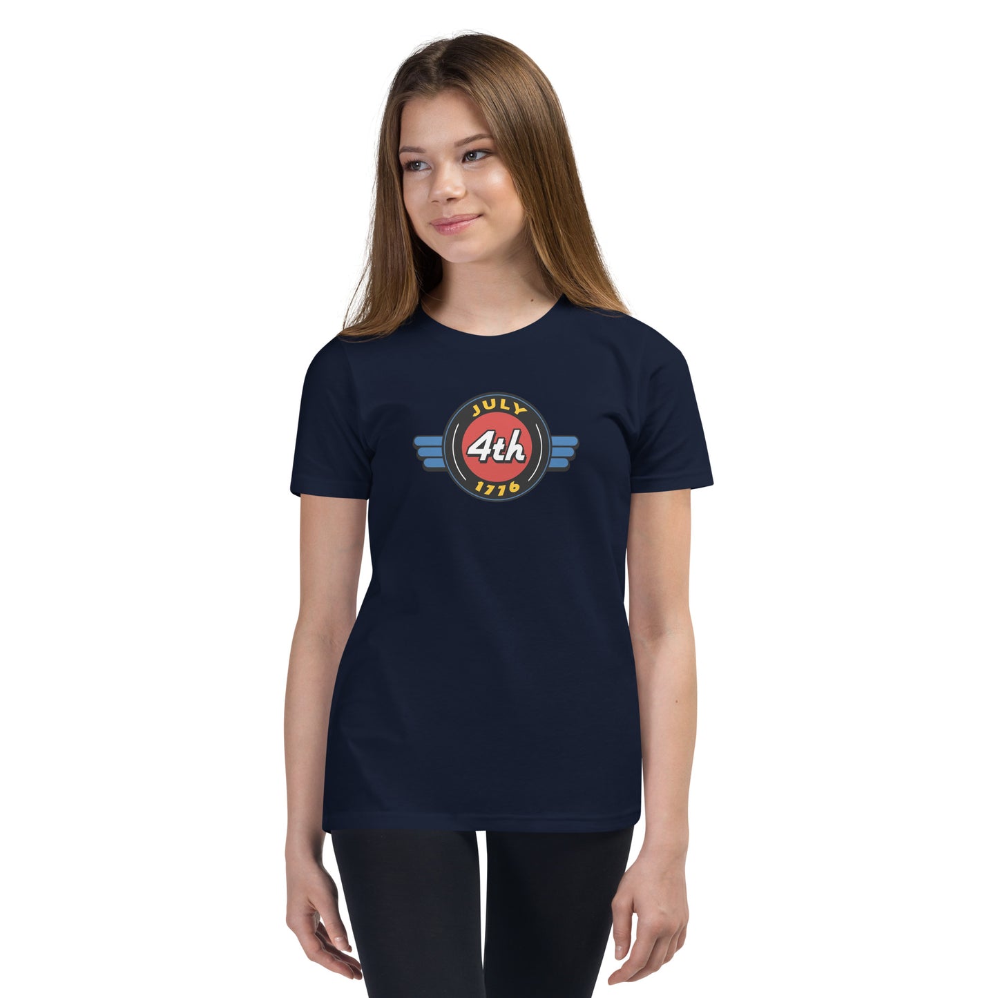 July 4th 1776- Youth Short Sleeve T-Shirt