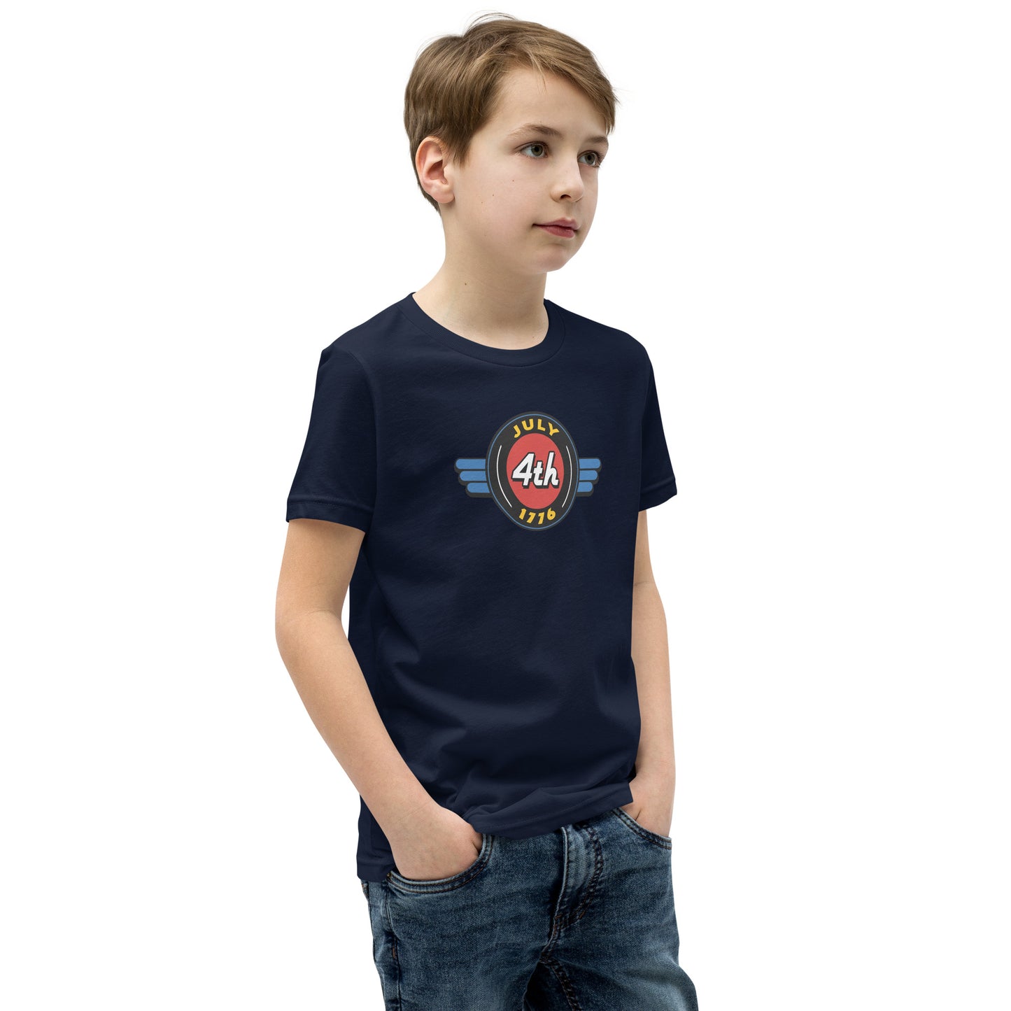 July 4th 1776- Youth Short Sleeve T-Shirt