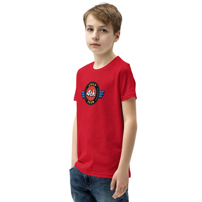 July 4th 1776- Youth Short Sleeve T-Shirt