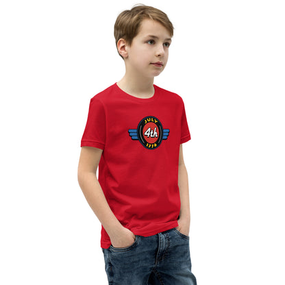 July 4th 1776- Youth Short Sleeve T-Shirt