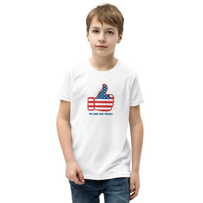 Thumb's Up U.S.A- Youth Short Sleeve T-Shirt