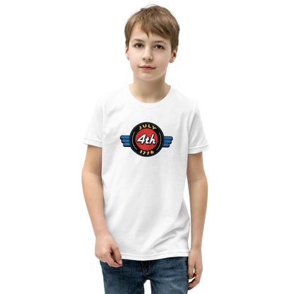 July 4th 1776- Youth Short Sleeve T-Shirt