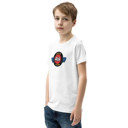 July 4th 1776- Youth Short Sleeve T-Shirt