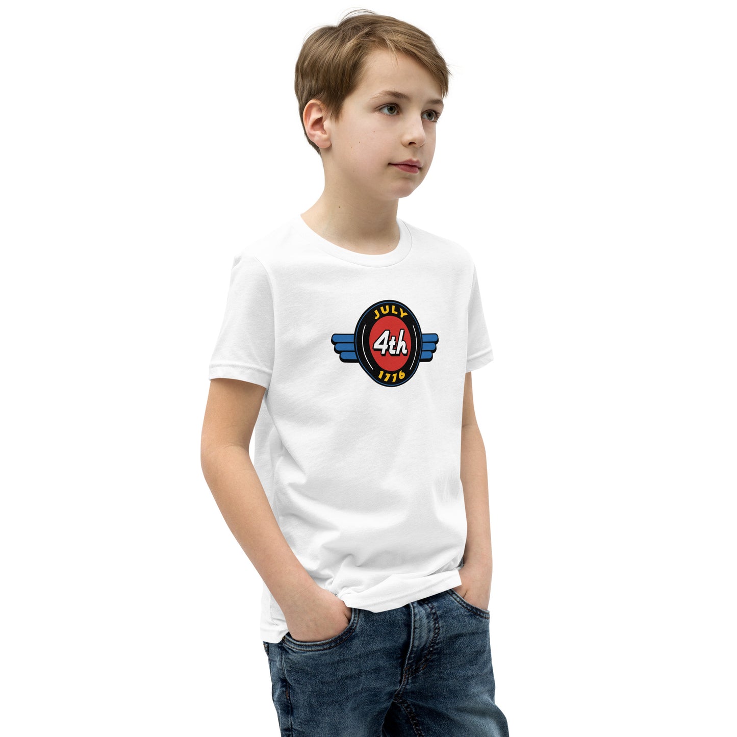 July 4th 1776- Youth Short Sleeve T-Shirt